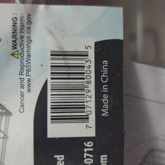 Simple houseware over cabinet door organizer - Picture 2 of 2